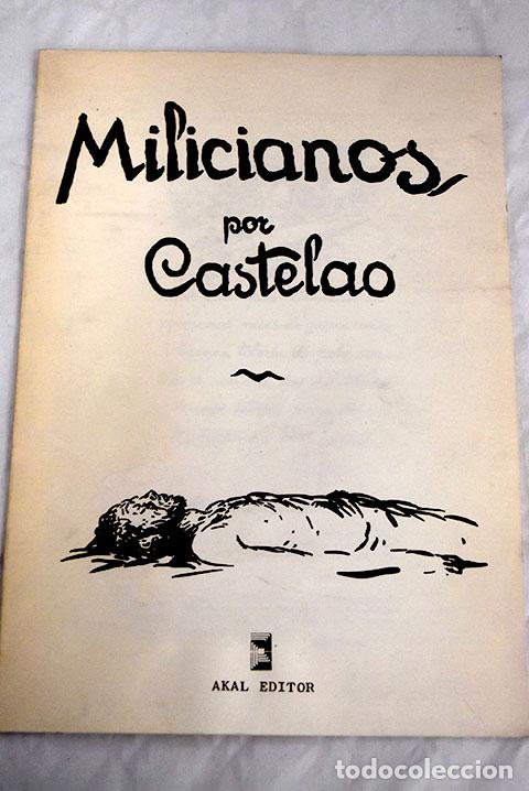 Libros: Milicianos: Castelao.- Castelao