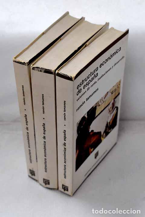 Libros: Estructura econ&oacute;mica de Espa&ntilde;a.- Tamames, Ram&oacute;n