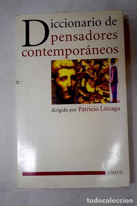 books: Diccionario de pensadores contempor&aacute;neos
