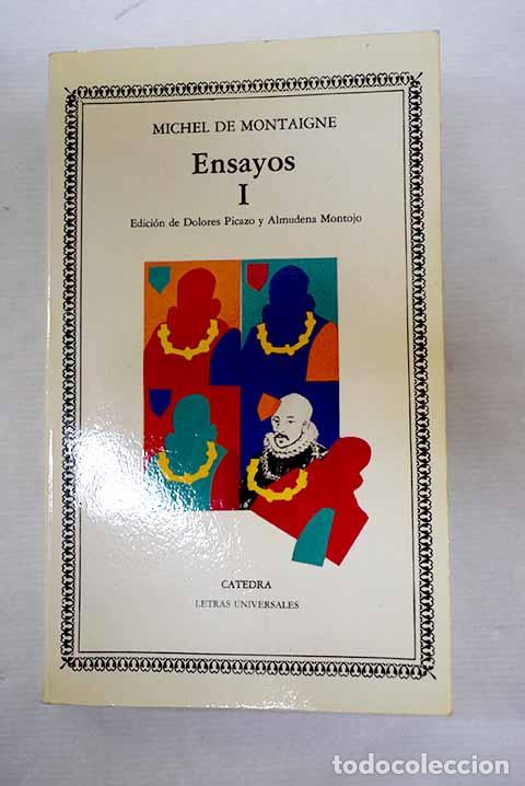 Libros: Ensayos, tomo I: Montaigne, Michel de.- Montaigne, Michel de