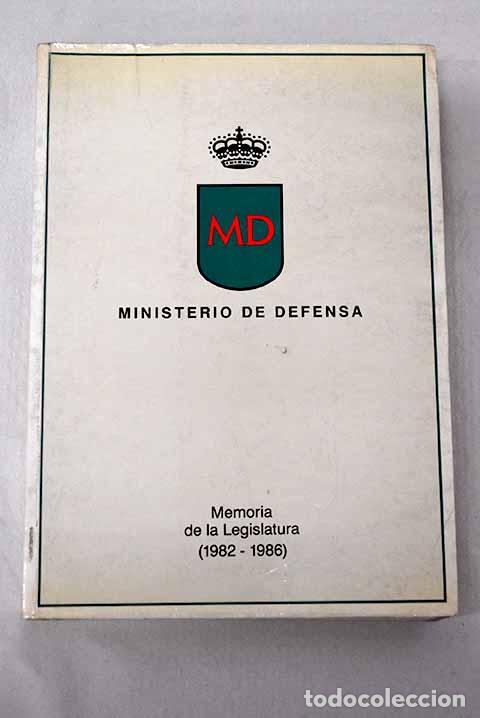 books: Memoria de legislatura, 1982-86