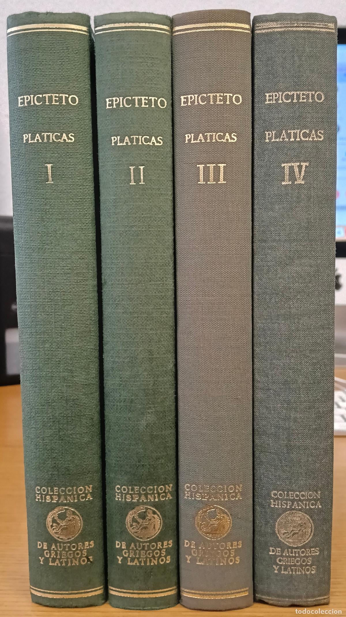 Livros em segunda m&atilde;o: Platicas. Volumenes I, II, III y IV (Libros I, II, III y IV) - Epicteto