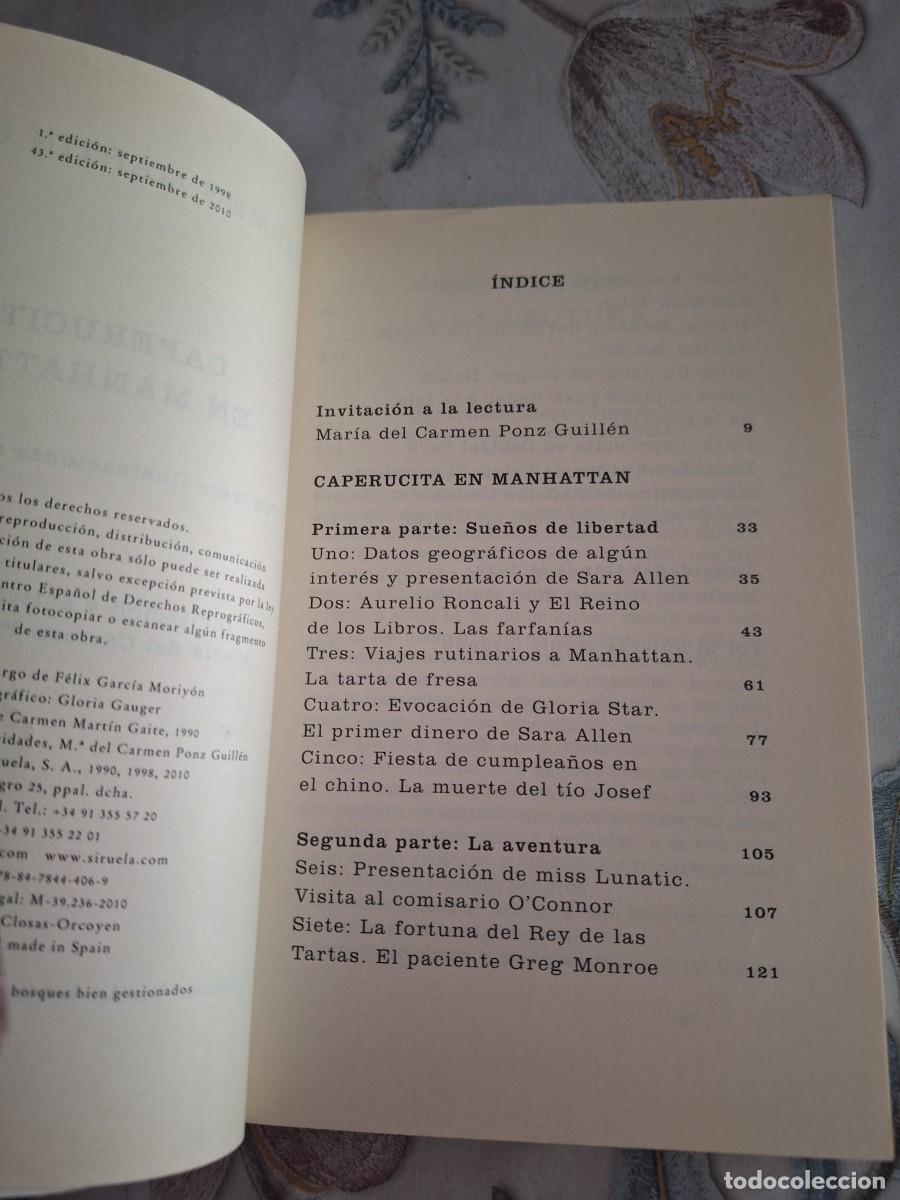 Libros: Caperucita en manhattan - Foto 5