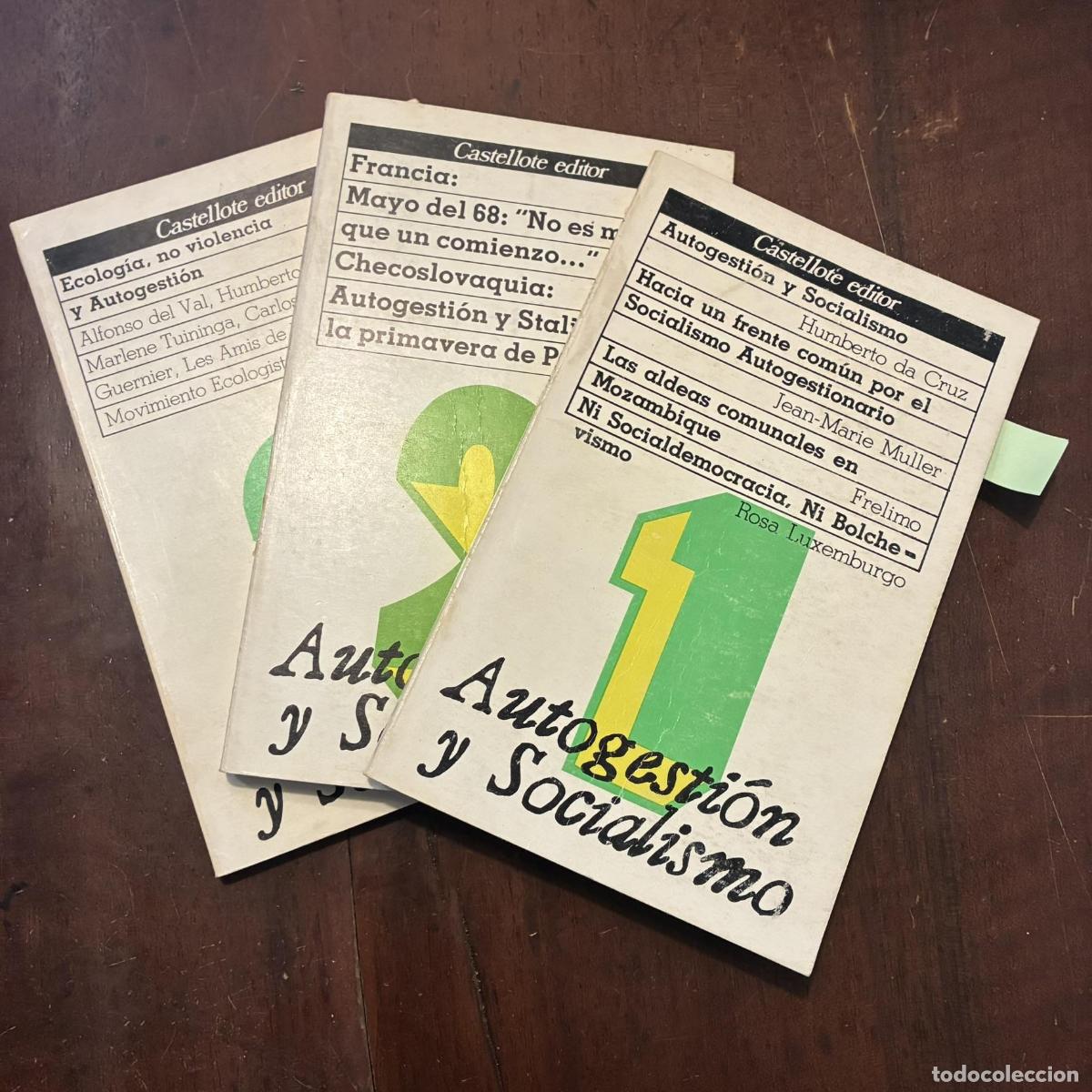 B&uuml;cher: Autogesti&oacute;n y socialismo. 3 vols - VV.AA.