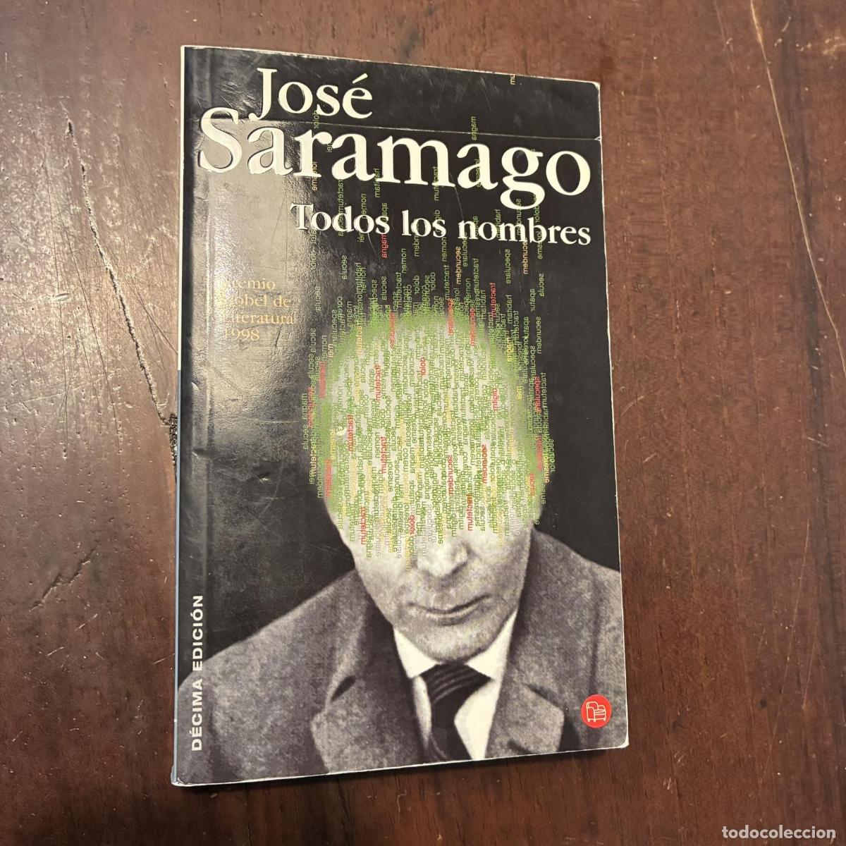 Livros em segunda m&atilde;o: Todos los nombres - Jos&eacute; Saramago