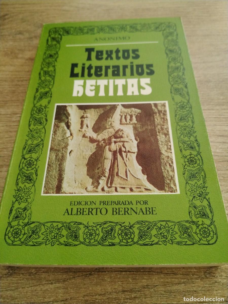 books: EDITORA NACIONAL TEXTOS LITERARIOS HETITAS