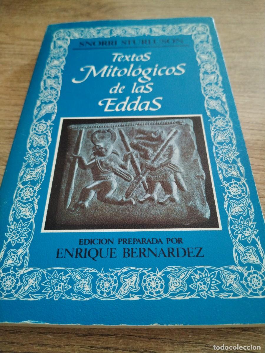 Livres: EDITORA NACIONAL TEXTOS MITOLOGICOS DE LAS EDDAS