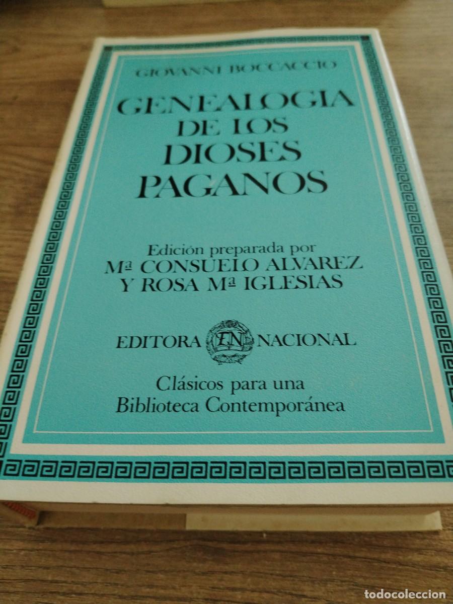 Libros: EDITORA NACIONAL GENEALOGIA DE LOS DIOSES PAGANOS