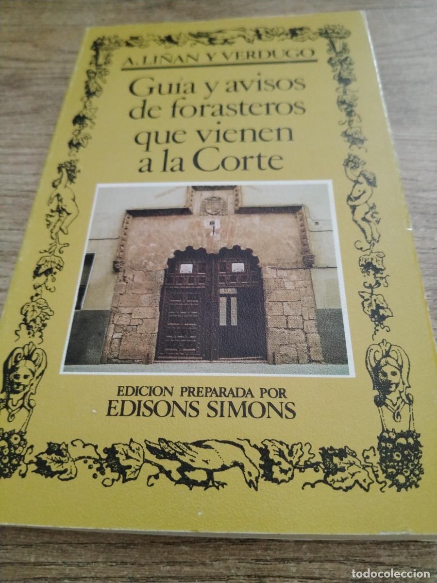 Libros: EDITORA NACIONAL GUIA Y AVISOS DE FORASTEROS