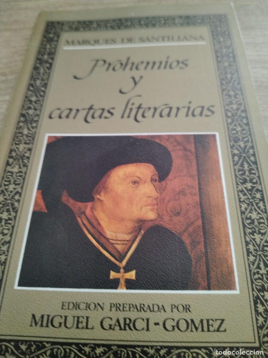 Libros: EDITORA NACIONAL PROHEMIOS Y CARTAS LITERARIAS