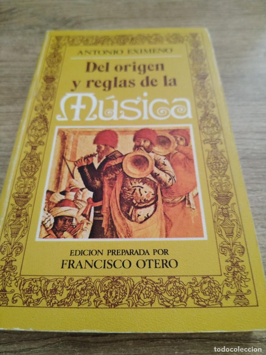 Livres: EDITORA NACIONAL DEL ORIGEN Y REGLAS DE LA MUSICA