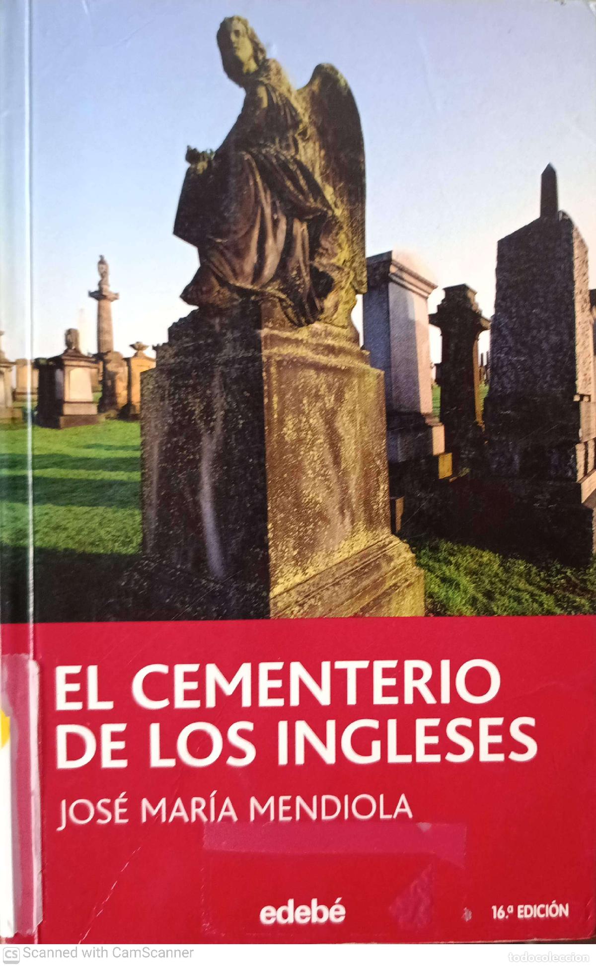Libros: El cementerio de los ingleses - Jos&eacute; Mar&iacute;a Mendiola