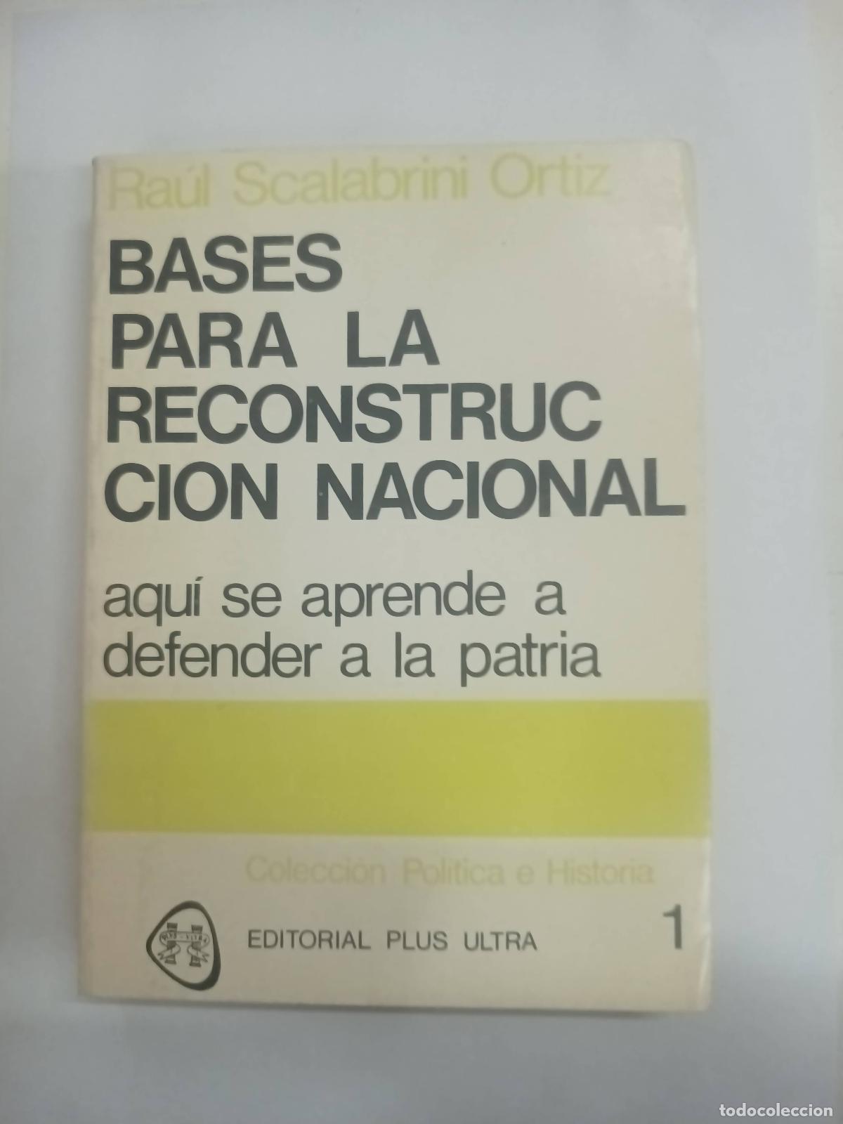 Libros: Bases Para La Reconstruccion Nacional - 2 Tomos (Spanish Edi - unknown author - Foto 1