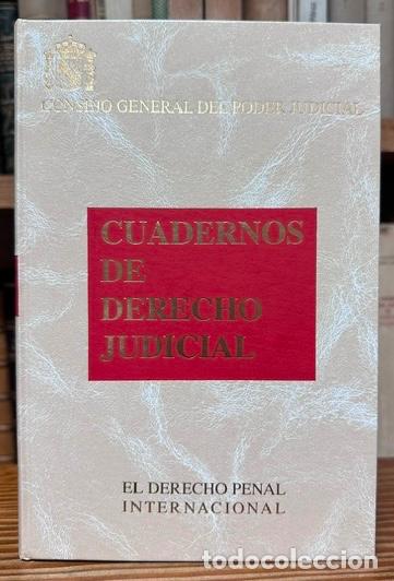 Libros: EL DERECHO PENAL INTERNACIONAL - BACIGALUPO ZAPATER, Enrique