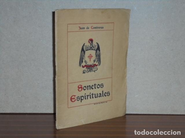 Livros em segunda m&atilde;o: SONETOS ESPIRITUALES - Contreras, Juan de - Marqu&eacute;s de Lozoya