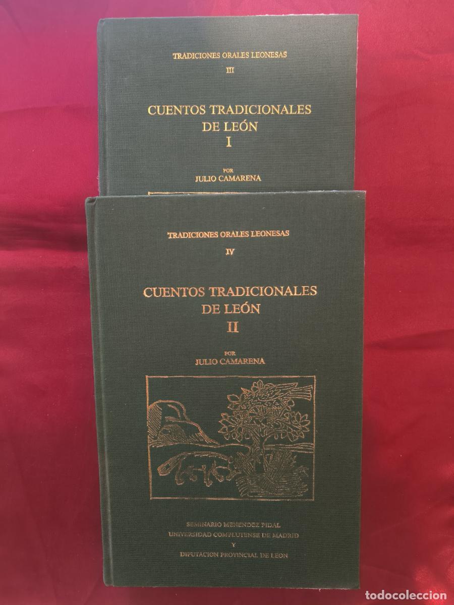 Libros: Cuentos tradicionales de Le&oacute;n Cuentos (Volumen I y Volumen II) - Julio Camarena Laucirica