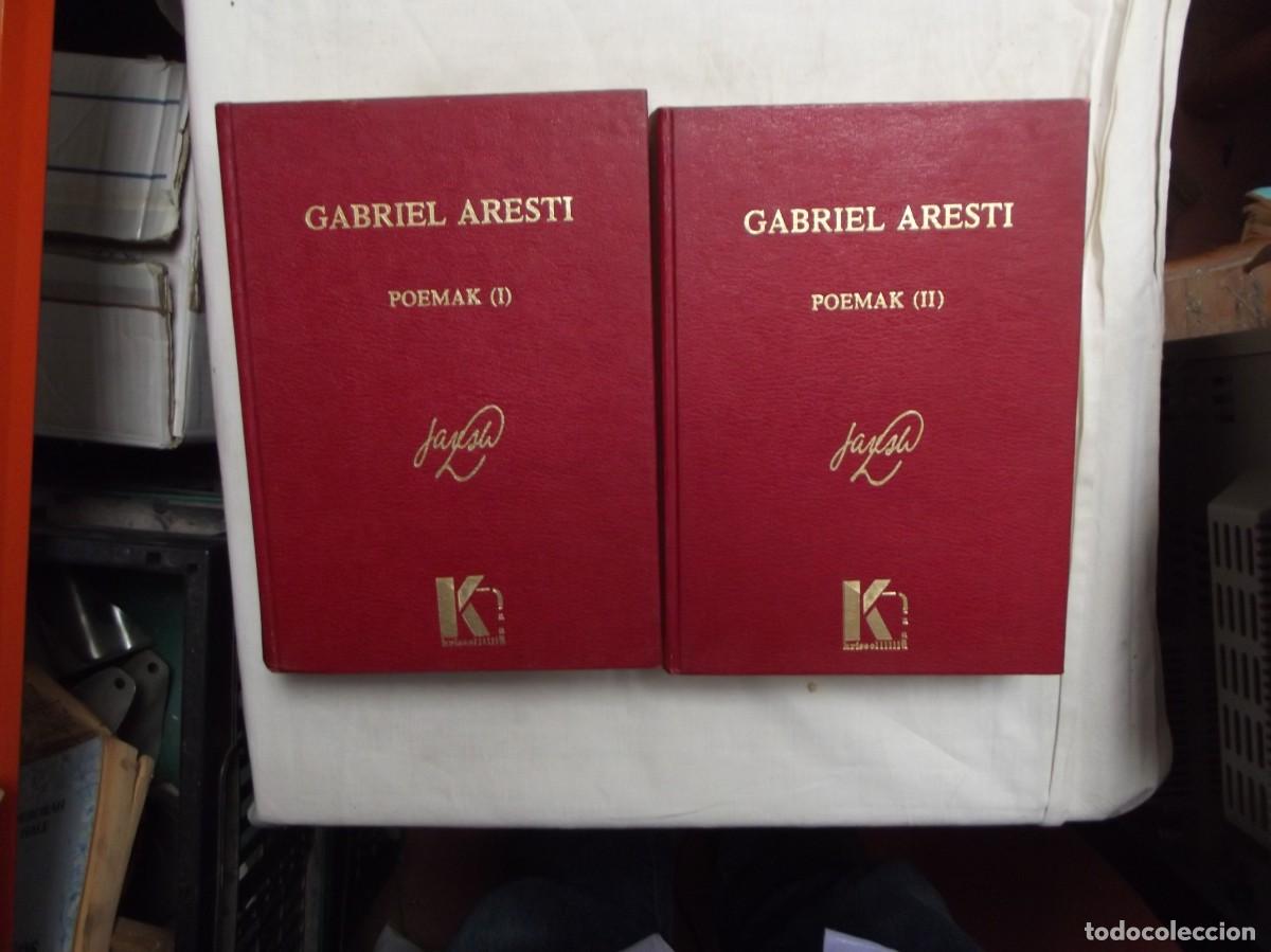 Libros: POEMAK TOMO I Y II POR GRABIEL ARISTI ( BILINGUE )