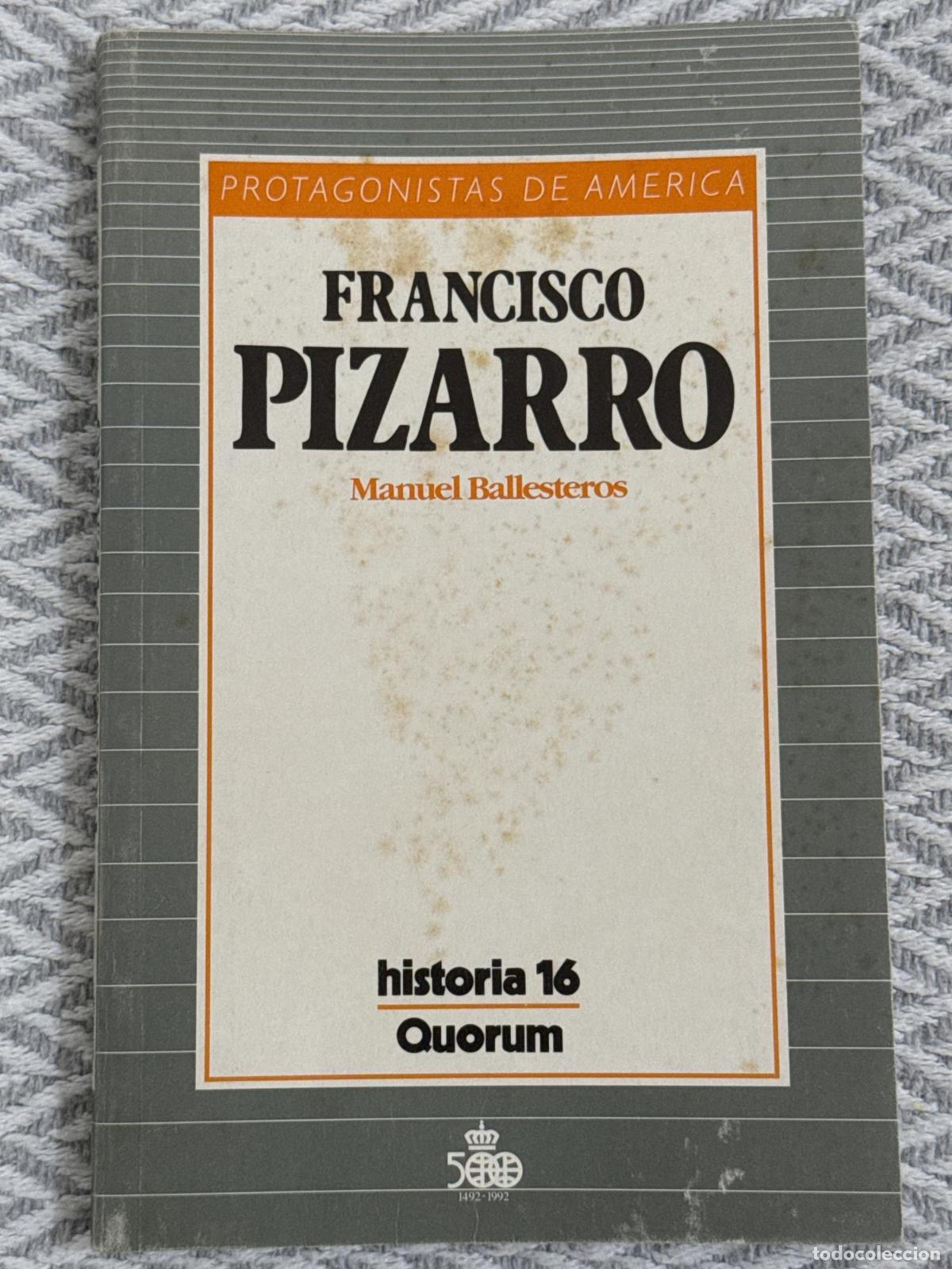 Libros: Francisco Pizarro - Manuel Ballesteros Gaibrois