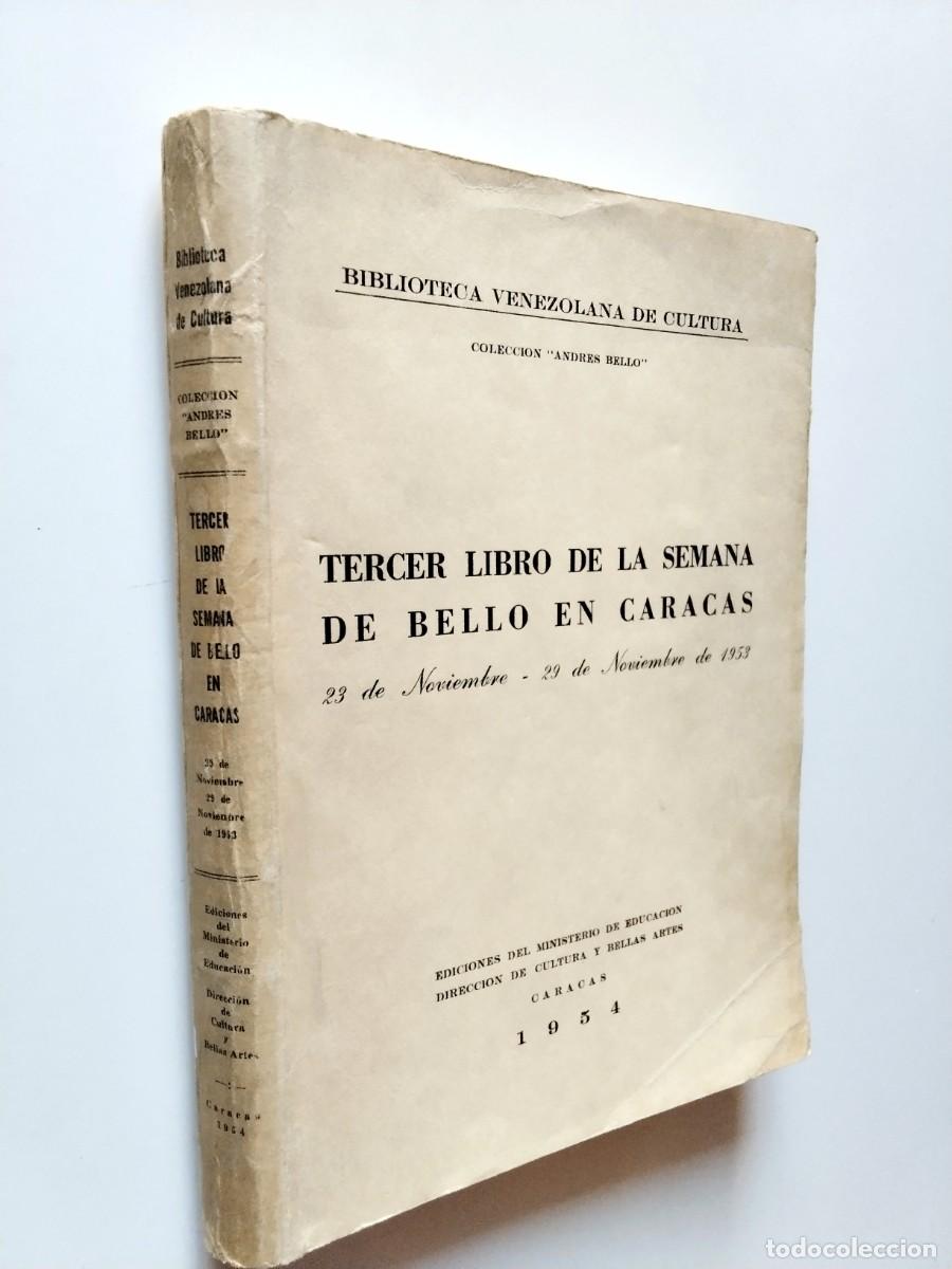 VV. AA. - Tercer libro de la semana de Bello en Caracas
