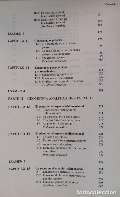 Libros: Geometr&iacute;a anal&iacute;tica. Teor&iacute;a y pr&aacute;ctica. - SELBY, Peter H.: - Foto 5