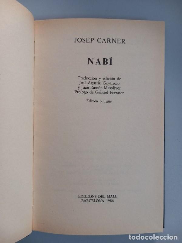 Libros: Nab&iacute; - CARNER, Josep: - Foto 3
