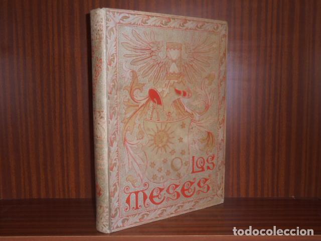 B&uuml;cher: LOS MESES - Edici&oacute;n monumental - VV. AA. - Alarc&oacute;n, Campoamor, C&aacute;novas del Castillo, Castelar, Ferra