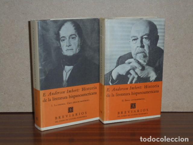 Libri di seconda mano: HISTORIA DE LA LITERATURA HISPANOAMERICANA I y II (Dos tomos 2) - Anderson Imbert, E.