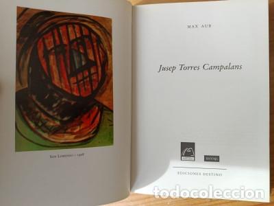 Libros: JOSEP TORRES CAMPALANS - Max Aub - Foto 4