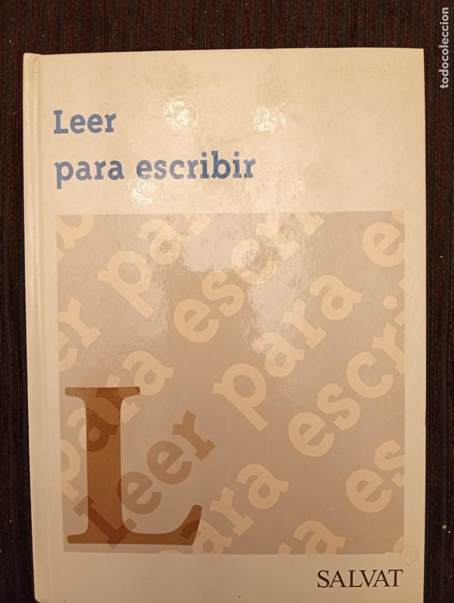 books: Leer para escribir. Taller de Escritura Salvat