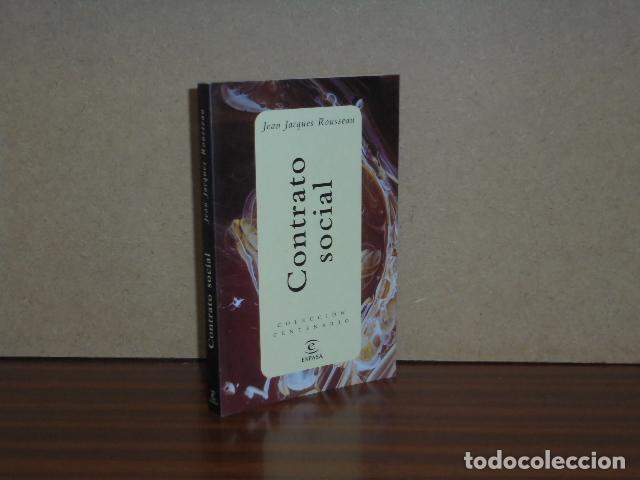 Libros: CONTRATO SOCIAL - Rousseau, Jean-Jacques