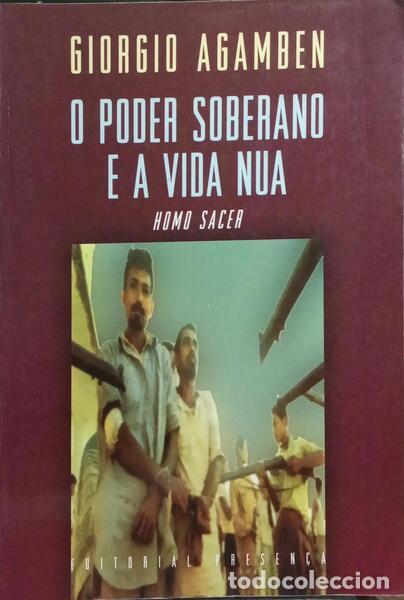 B&uuml;cher: AGAMBEN. (Giorgio) - O PODER SOBERANO E A VIDA NUA, HOMO SACER. [1.&ordf; EDI&Ccedil;&Atilde;O]