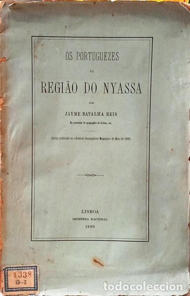 Libri di seconda mano: BATALHA REIS. (Jaime) - OS PORTUGUEZES NA REGI&Atilde;O DO NYASSA.
