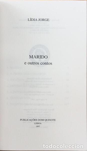Libros: JORGE. (L&iacute;dia) - MARIDO E OUTROS CONTOS. - Foto 2