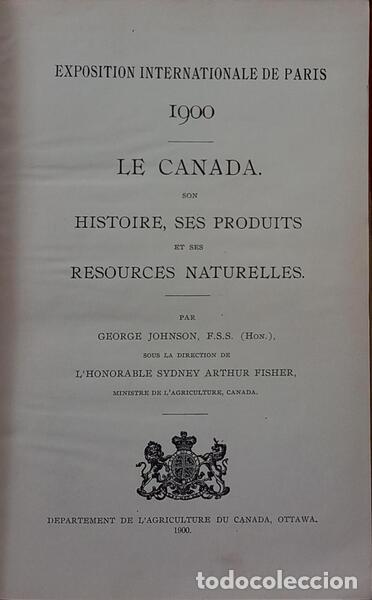 Libros: JOHNSON. (George) - LE CANADA. - Foto 2