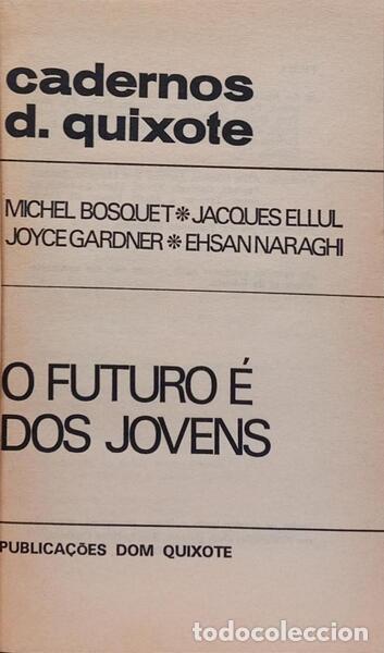 Libros: BOSQUET. (Michel) e outros. - O FUTURO &Eacute; DOS JOVENS. - Foto 2