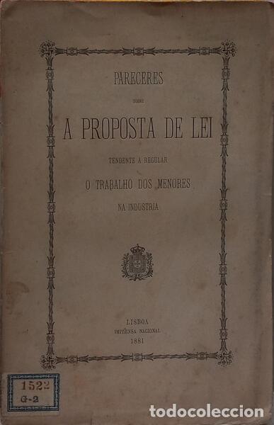 Libros: PARECERES SOBRE A PROPOSTA DE LEI.