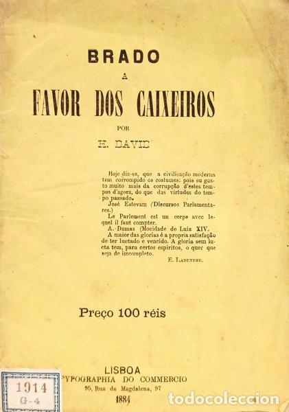 Libros: DAVID. (H.) - BRADO A FAVOR DOS CAIXEIROS. - Foto 1