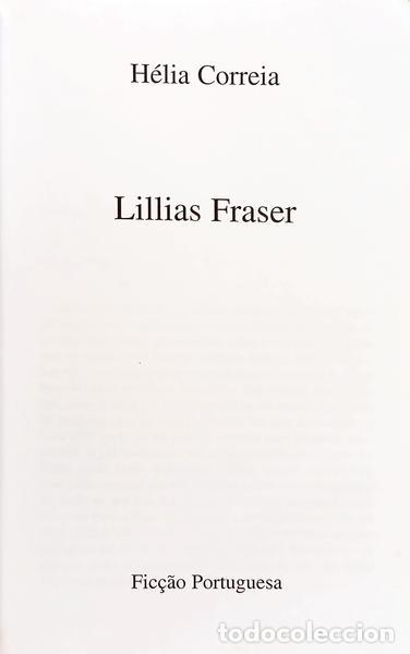 Libros: CORREIA. (H&eacute;lia) - LILLIAS FRASER. - Foto 2