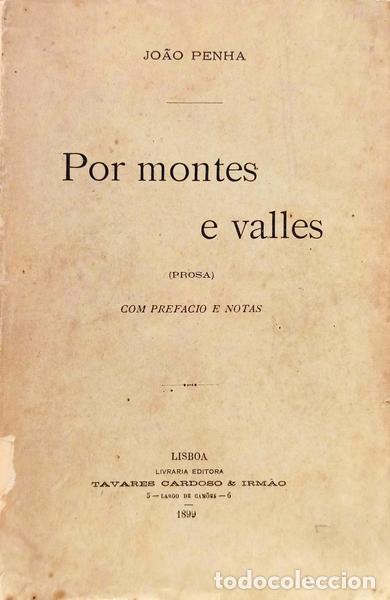 Libros: PENHA. (Jo&atilde;o) - POR MONTES E VALLES. [BORCH.] - Foto 1