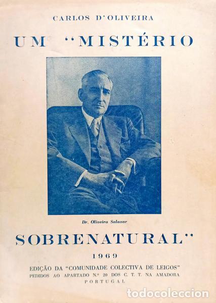 Libros: OLIVEIRA. (Carlos de) - UM MIST&Eacute;RIO SOBRENATURAL.