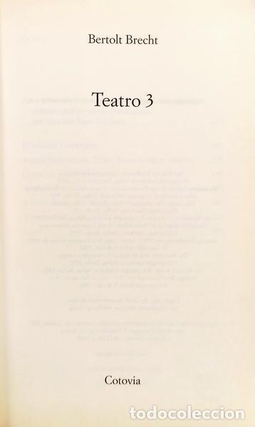 Libros: BRECHT. (Bertolt) - TEATRO 4. - Foto 2