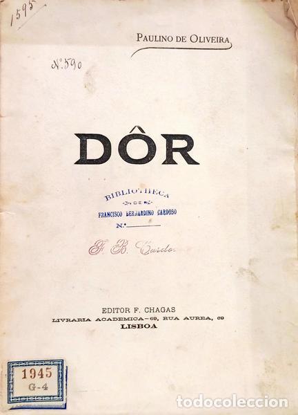Livros em segunda m&atilde;o: OLIVEIRA. (Paulino de) - D&Ocirc;R.
