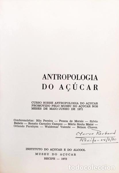 Libros: PEREIRA. (Nilo) e outros. - ANTROPOLOGIA DO A&Ccedil;&Uacute;CAR. - Foto 2