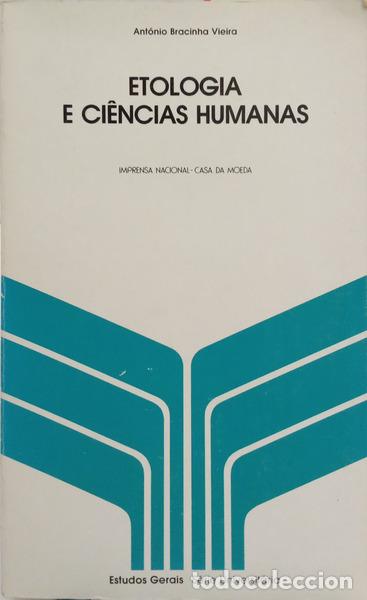 Livres: BRACINHA VIEIRA. (Ant&oacute;nio) - ETOLOGIA E CI&Ecirc;NCIAS HUMANAS.