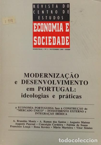 Livres: BRAND&Atilde;O MONIZ. (Ant&oacute;nio) e outros. - REVISTA DO CENTRO DE ESTUDOS ECONOMIA E SOCIEDADE, N.&ordm; 1, NOVEM