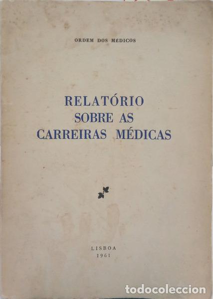 Livros em segunda m&atilde;o: RELAT&Oacute;RIO SOBRE AS CARREIRAS M&Eacute;DICAS.