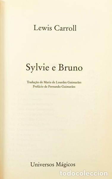 Libros: CORROLL. (Lewis) - SYLVIE E BRUNO. - Foto 2