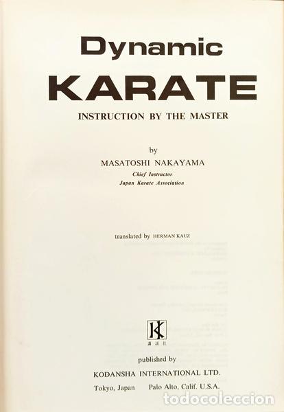 Libri di seconda mano: NAKAYAMA. (Masatoshi) - DYNAMIC KARATE: INSTRUCTION BY THE MASTER.