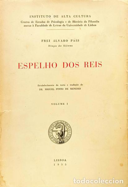 Libri di seconda mano: PAIS. (Frei &Aacute;lvaro) - ESPELHO DOS REIS.