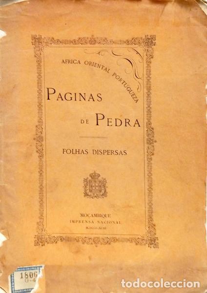 books: PAGINAS DE PEDRA: FOLHAS DISPERSAS.